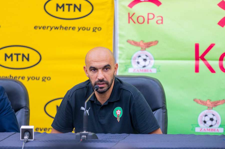 Morocco national team coach Walid Regragui