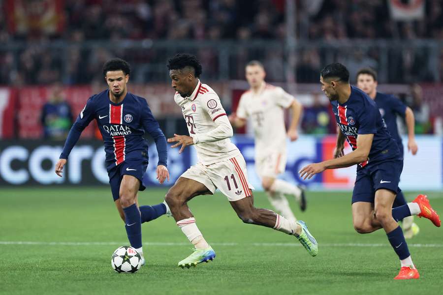 Kingsley Coman y el Bayern hunden al PSG.