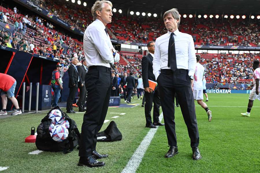 Mancini e Oriali in nazionale