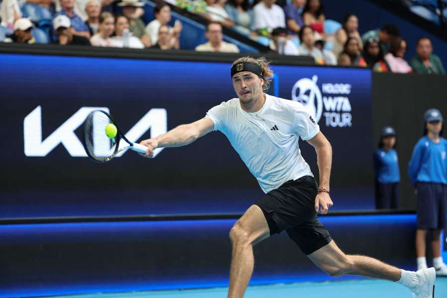 Zverev hizo los deberes en su partido.