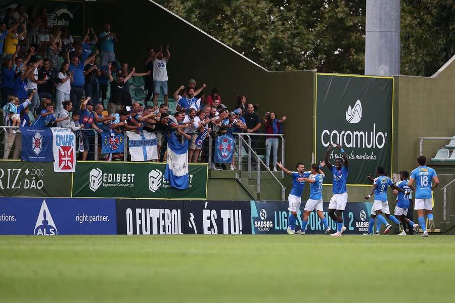 André Serra marcou o único golo da partida