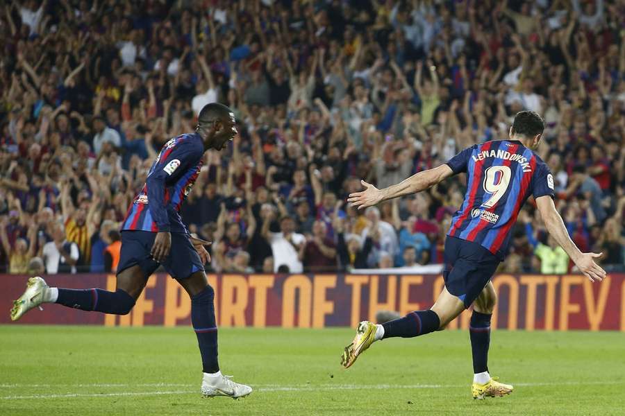 Un but et 3 passes décisives : Ousmane Dembélé a été l'homme du match pour le Barça