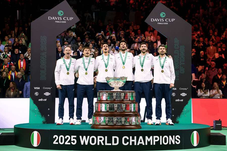 Italia a cucerit Cupa Davis al treilea an la rând