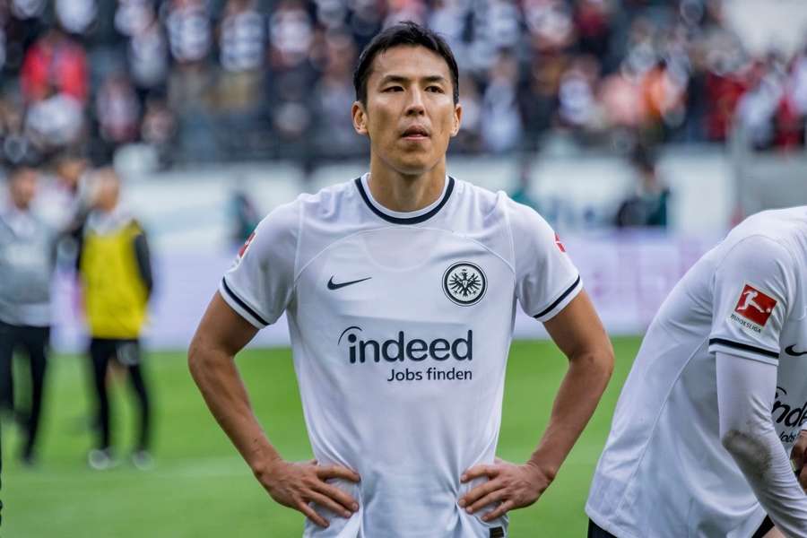 Makoto Hasebe feierte sein Comeback nach Innenbandverletzung.