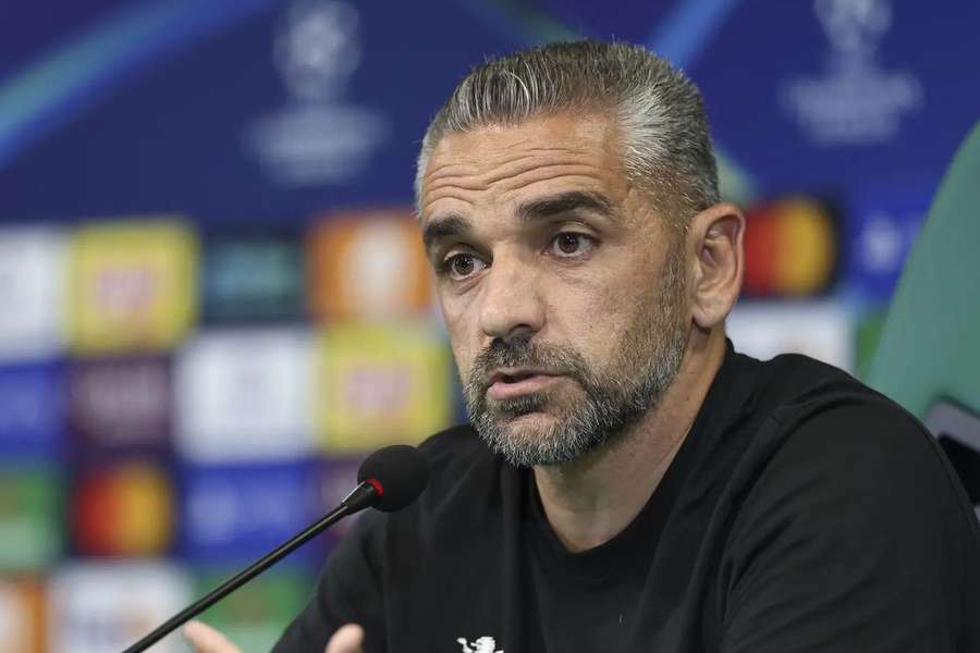 Rui Borges, treinador do Sporting Rui Borges, treinador do Sporting