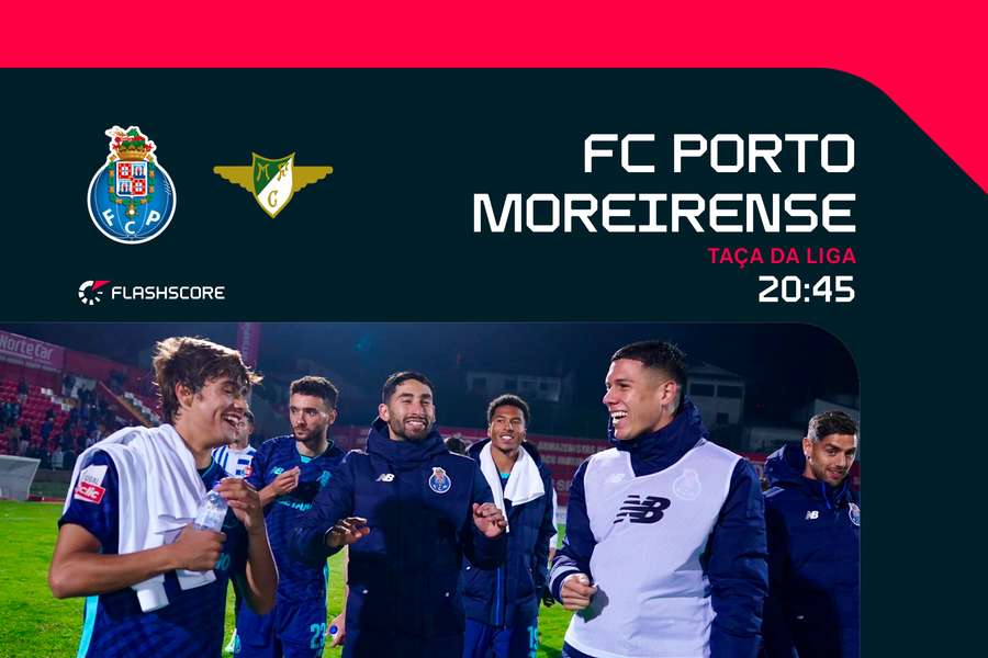 FC Porto defronta Moreirense no Municipal de Aveiro