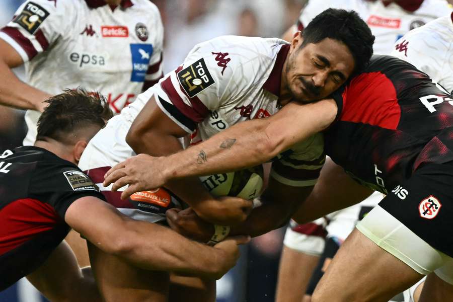 Yoram Moefana lors de la finale de Top 14 la saison dernière. Yoram Moefana lors de la finale de Top 14 la saison dernière.
