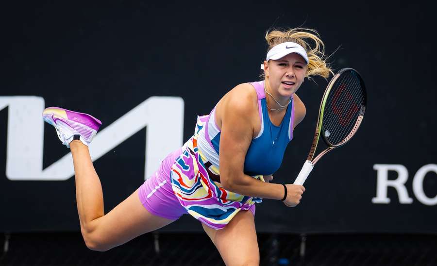 Animova in Australian Open in 2023
