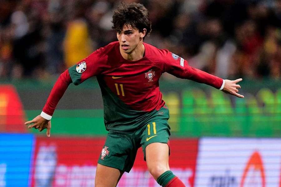 João Félix ao serviço da Seleção Nacional