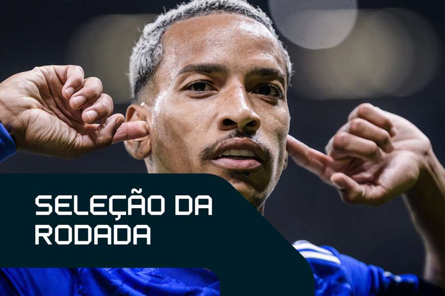 Matheus Pereira, do Cruzeiro, foi um dos destaques da oitava rodada com um gol e uma assistência