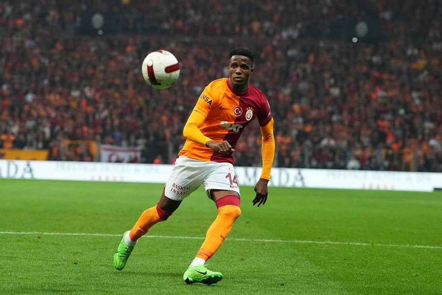 Zaha speelde 43 wedstrijden in het shirt van Galatasaray