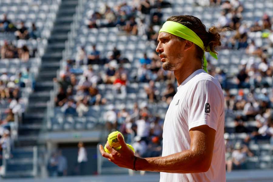 Alexander Zverev gewinnt gegen Vilius Gaubas.