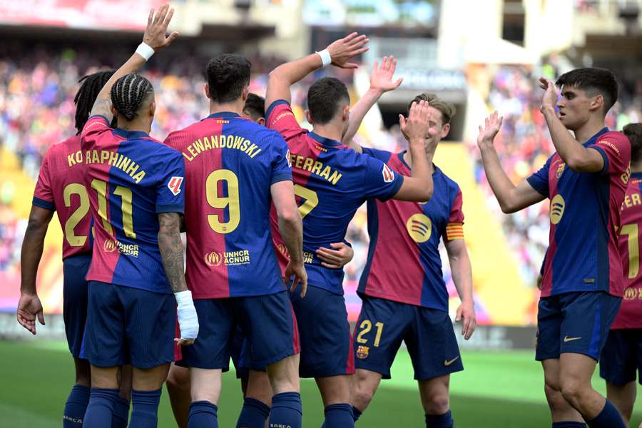 El Barça saca adelante un durísimo partido.