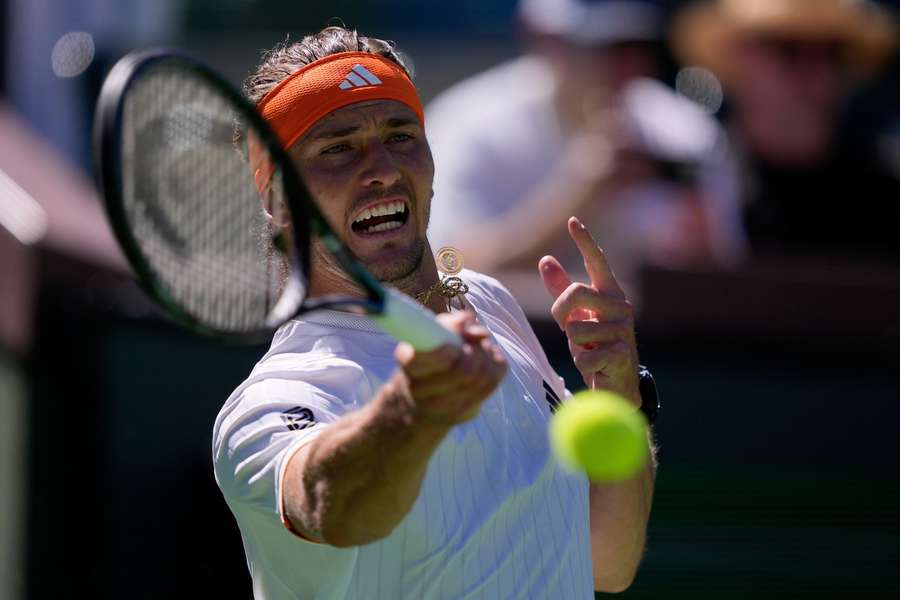 Alexander Zverev zeigte sich heute in absoluter Bestform.