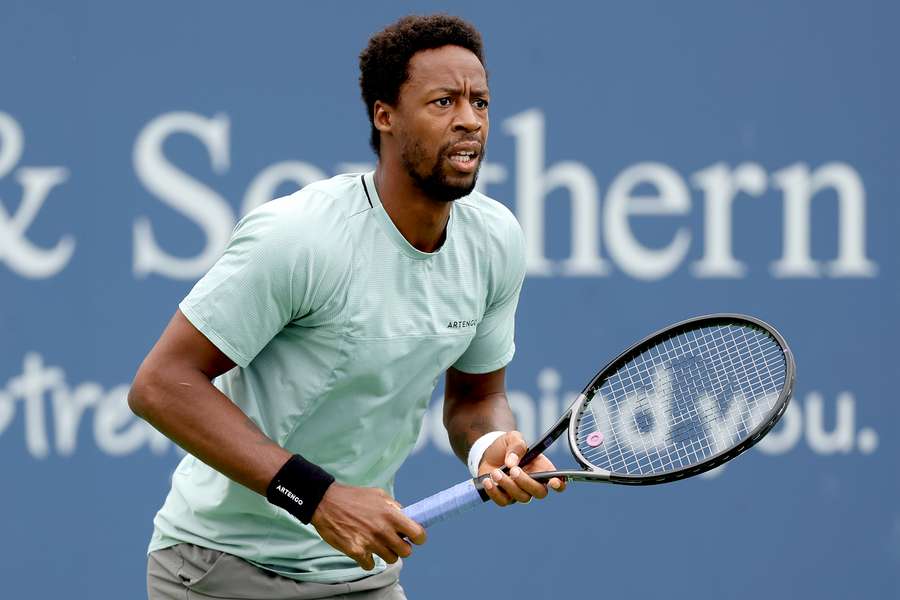 Gaël Monfils combattant comme toujours. 