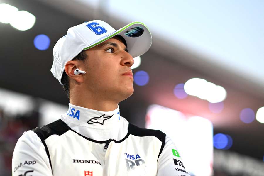 Isack Hadjar au Qatar.