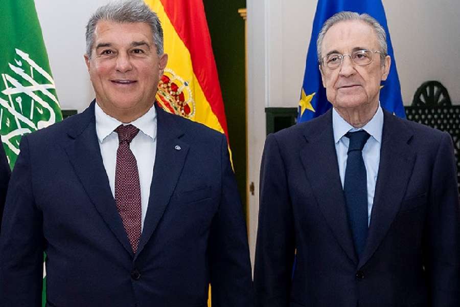 Joan Laporta i Florentino Pérez oskarżeni przez byłego komisarza Villarejo