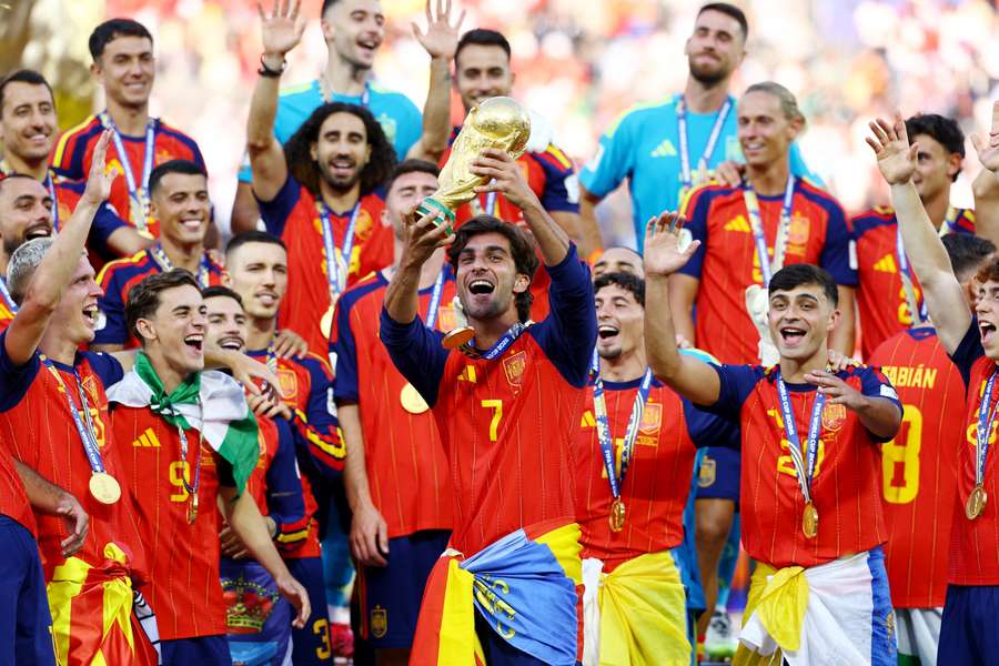 La joie de Ferran Torres. La joie de Ferran Torres.