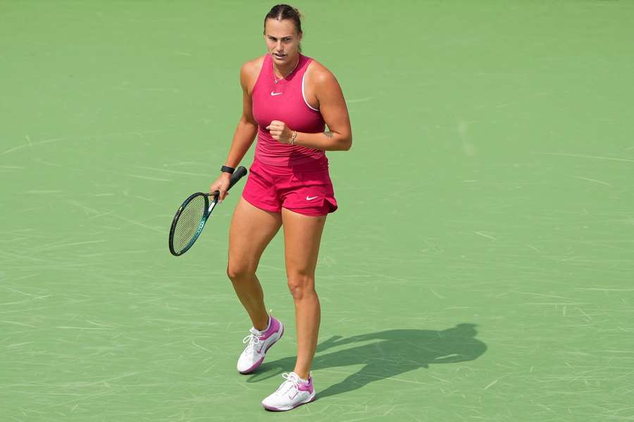 Sabalenka celebra su triunfo en Cincinnati