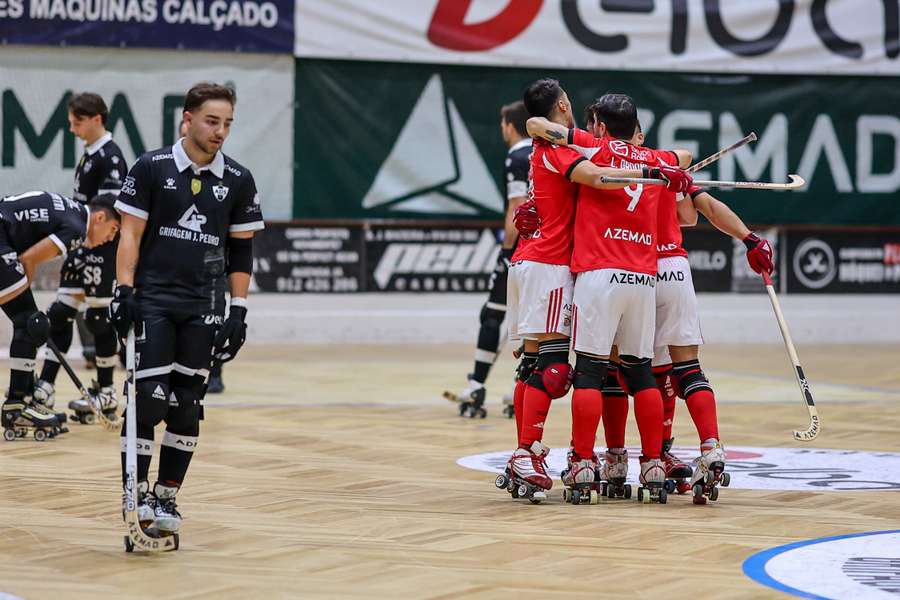 Benfica soma e segue no campeonato