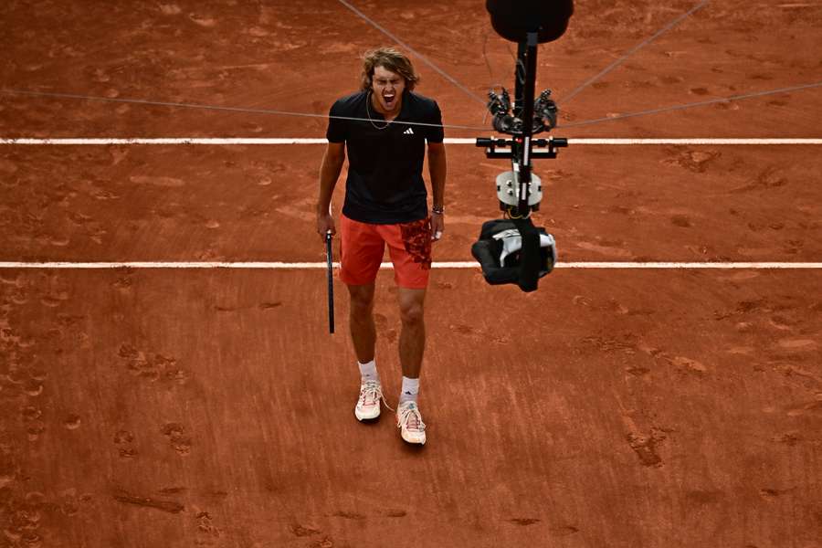O grito de libertação de Alexander Zverev