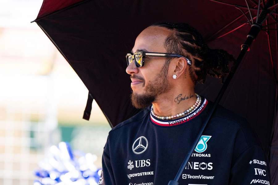 Lewis Hamilton in Mexico City