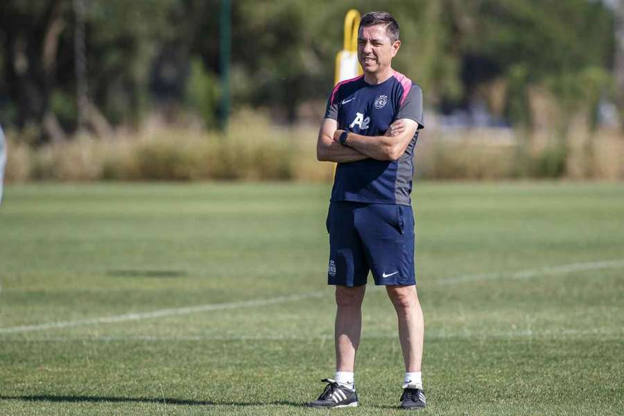 Micael Sequeira, treinador do Sporting