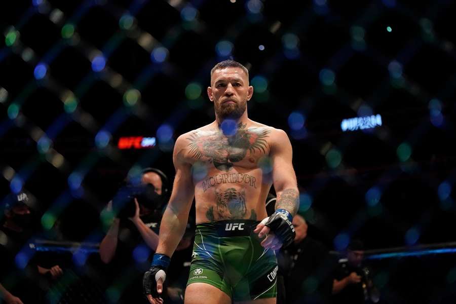 McGregor has not fought in the UFC since July 2021