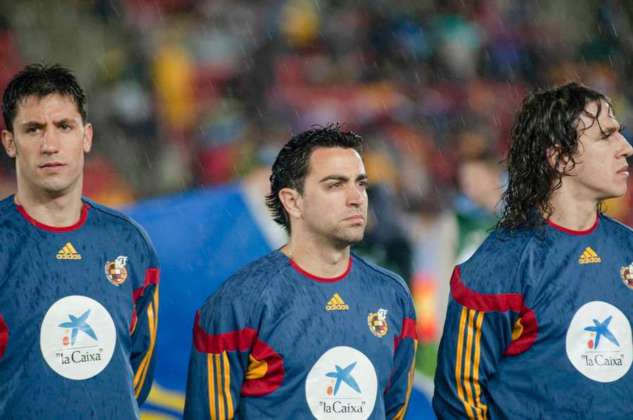 Xavi gewann 2010 den Weltmeistertitel gegen die Niederlanden Xavi gewann 2010 den Weltmeistertitel gegen die Niederlanden
