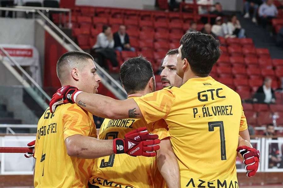 Hóquei em patins: Benfica vence HC Braga (3-1) em jogo em atraso da terceira jornada