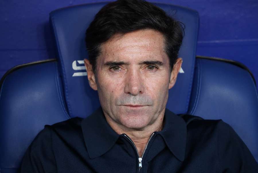 Marcelino, en uno de los últimos encuentros del Villarreal.