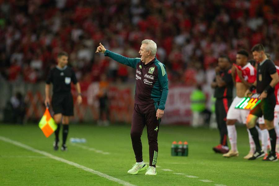 Javier Aguirre, con México