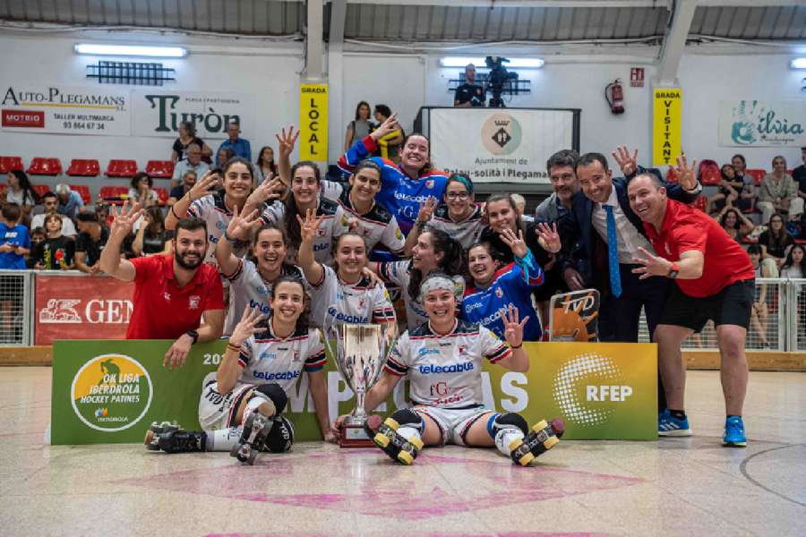 El Telecable HC, campeón de la OK Liga Iberdrola 22/23 de hockey sobre patines