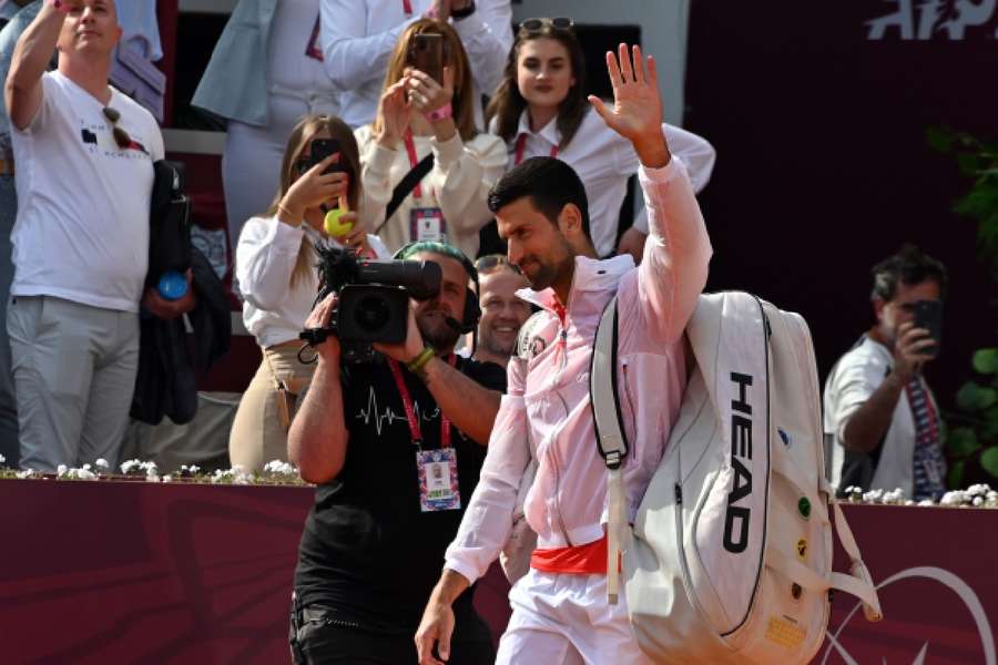 Djokovic se despide, antes de empezar, del Mutua Madrid Open por lesión 