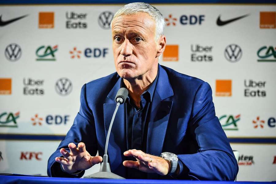 Didier Deschamps le 9 novembre. 