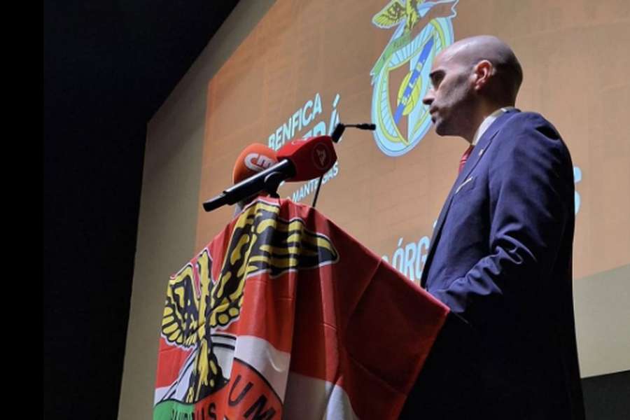 João Diogo Manteigas, candidato à presidência do Benfica