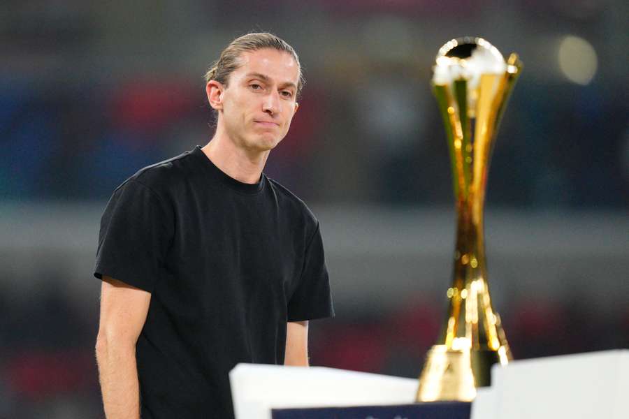 Filipe Luís, treinador do Flamengo Filipe Luís, treinador do Flamengo