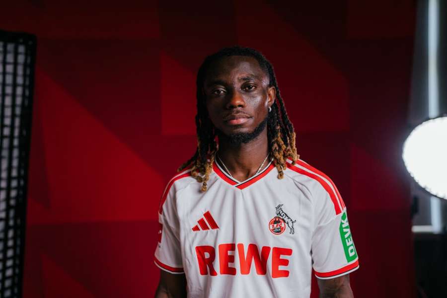 Gideon Mensah will wear no.14 for new club FC Köln Gideon Mensah will wear no.14 for new club FC Köln