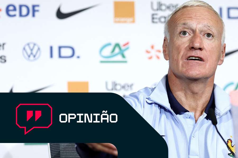 Didier Deschamps em setembro passado