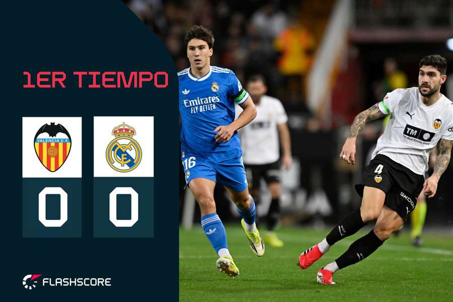 En directo, el Valencia-Real Madrid