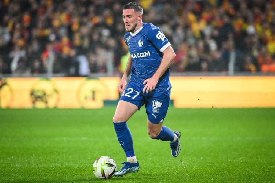 Jordan Veretout sous le maillot olympien.