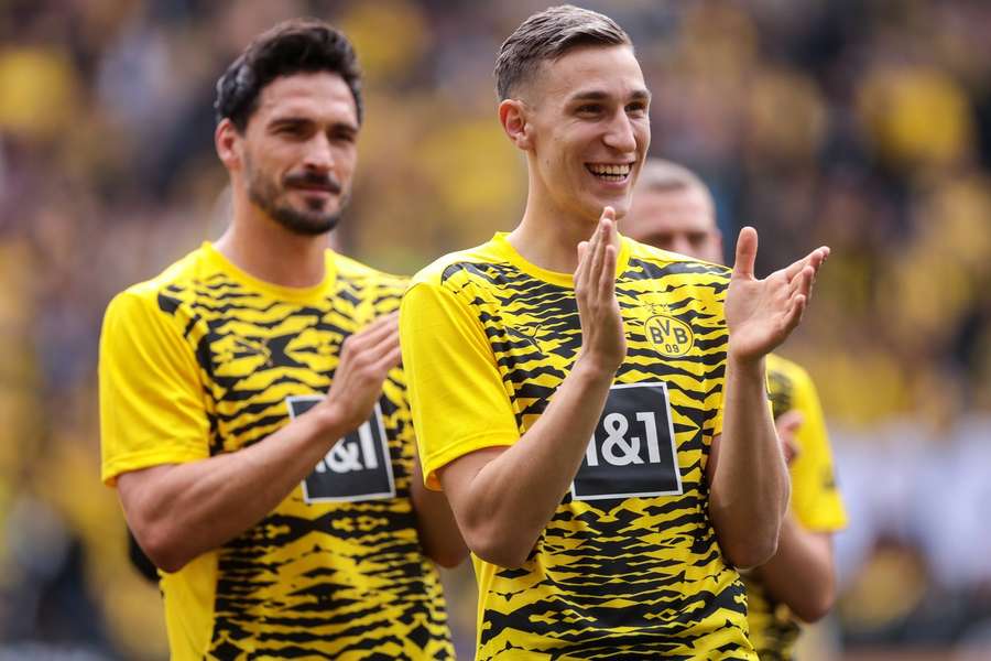 Hummels (l.) und Schlotterbeck (r.) zu gemeinsamen Dortmunder Zeiten.