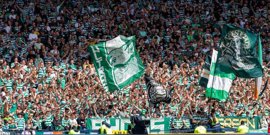 Die Celtic-Fans sorgen stets für eine gute Atmosphäre. Die Celtic-Fans sorgen stets für eine gute Atmosphäre.