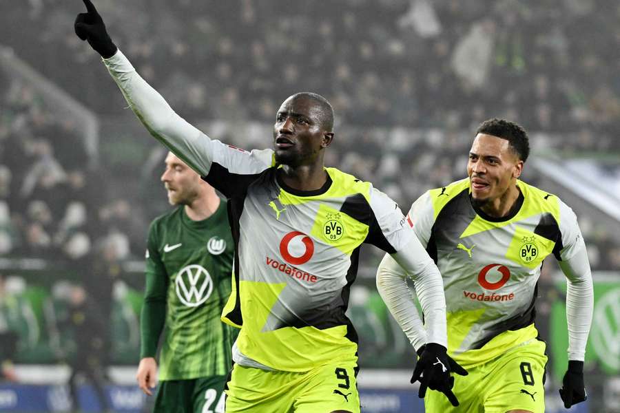 Guirassy (l.) war wie schon in der Vorwoche später Matchwinner