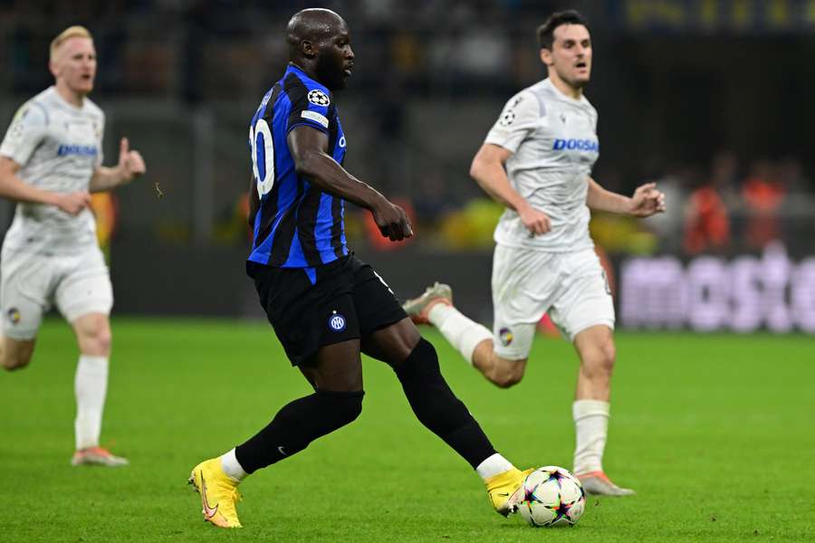 Lukaku in een invalbeurt voor Inter