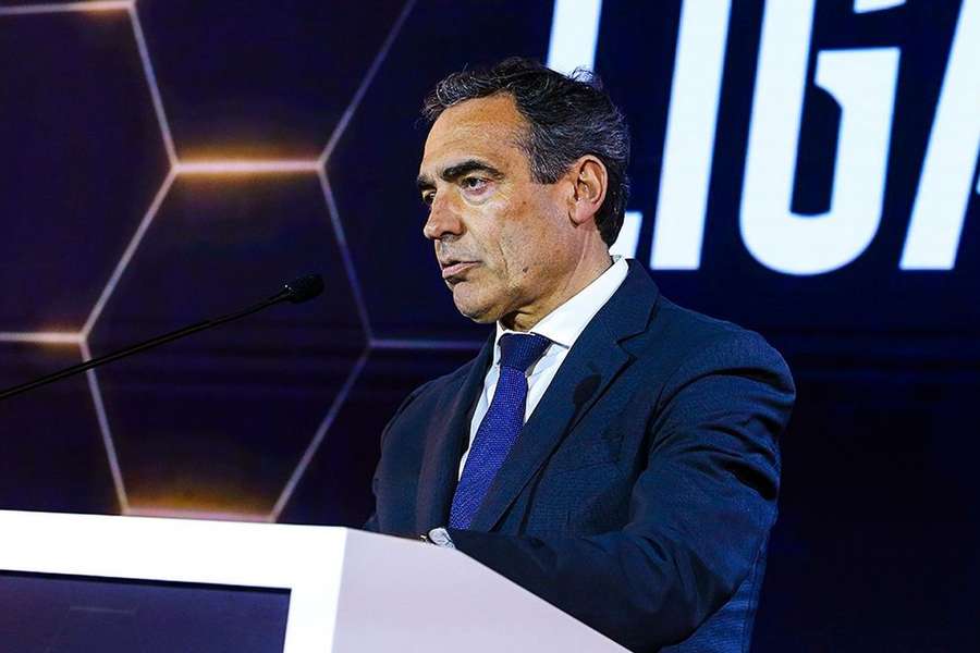 Reinaldo Teixeira, presidente de la Liga Portugal Reinaldo Teixeira, presidente de la Liga Portugal