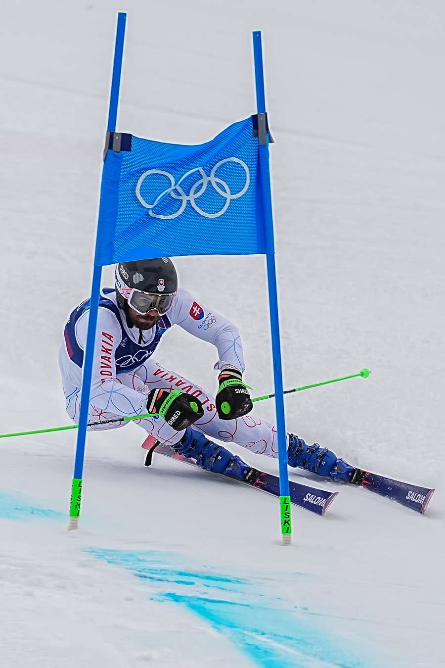 Žampa počas obráku.