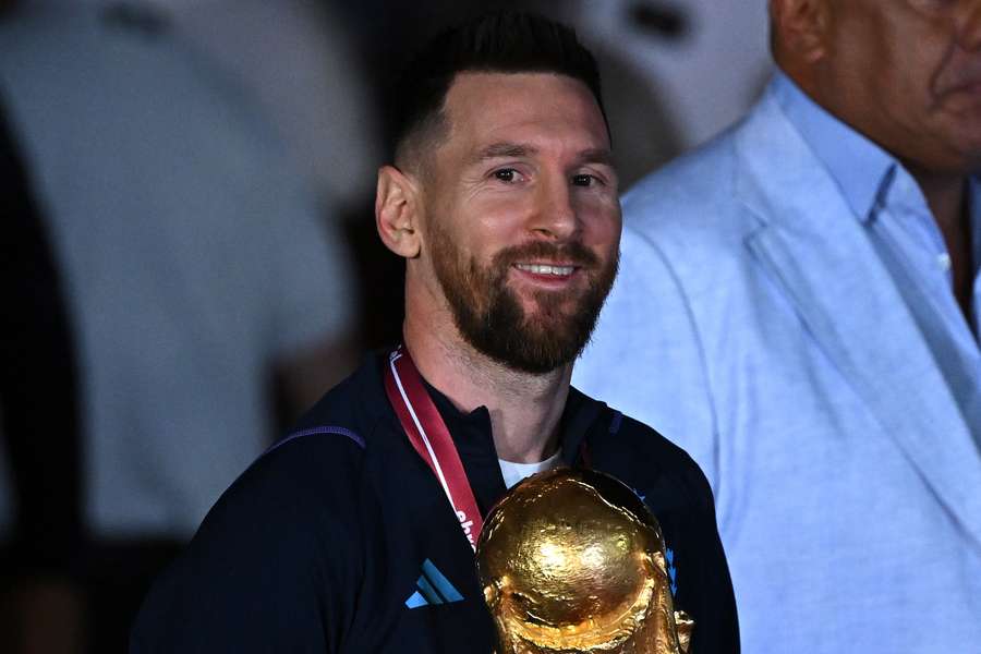 Lionel Messi está na Argentina desde que conquistou o Mundial-2022