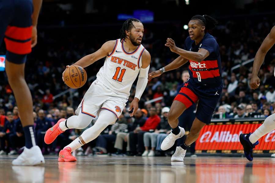 Jalen Brunson face aux Wizards cette nuit.