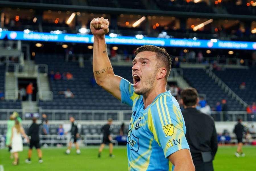 Philadelphia's Kai Wagner celebrates after win over Cincinnati (2025)